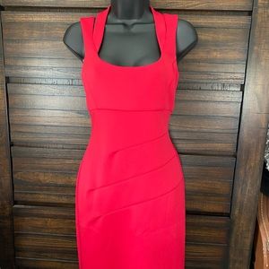 GUESS red bodycon dress